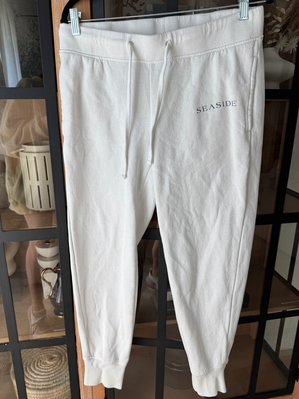 Seaside 30A sweatpants joggers drawstring florida cotton pockets charles river